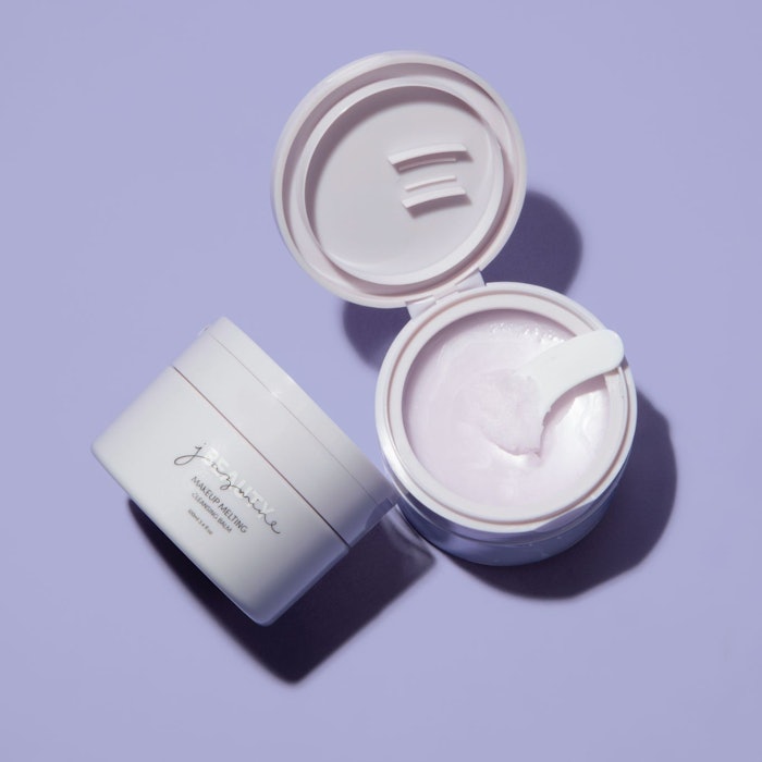 The company developed Jazmine Beauty's new Makeup Melting Cleansing Balm (MSRP $34), which is designed to gently exfoliate and dissolves makeup and impurities, leaving the skin clean and hydrated.