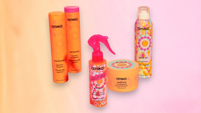 amika, the Brooklyn-based, B Corp certified hair care brand, announces its new friends with benefits+ salon loyalty program, designed to reward amika’s network of professional salons and stylists for their continued support of the brand.