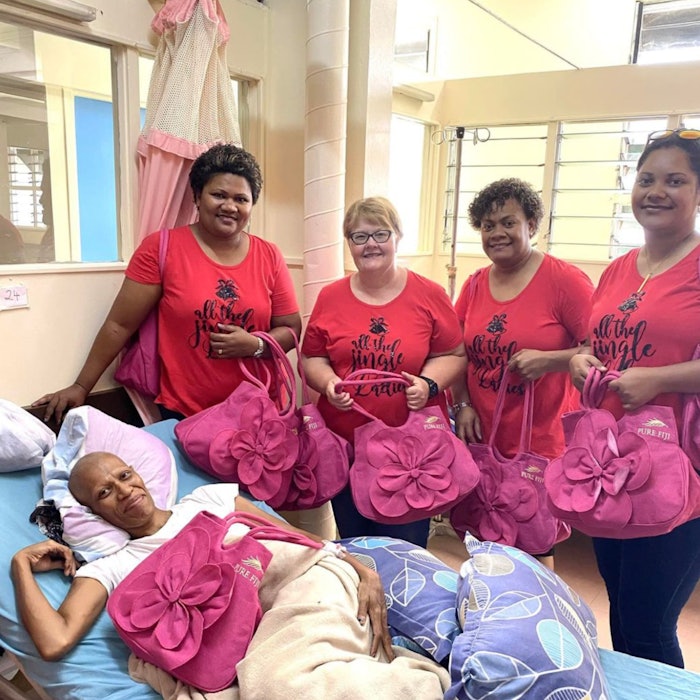 Pure Fiji hospice charity initiative for chemotherapy patients