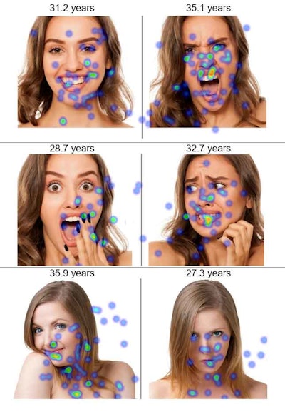 Figure 6. Heat map of viewer focus