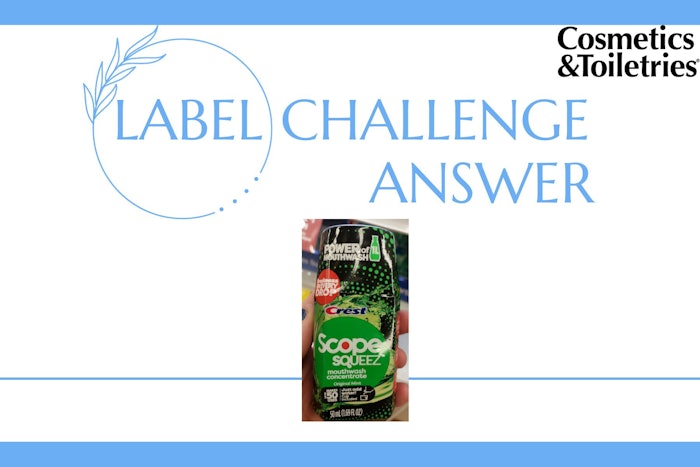 Scope Squeez Mouthwash Concentrate offers the ability to control the strength of mouthwash. The amount of mouthwash can be adjusted by how hard an individual squeezes the concentrate and by how much water is used.