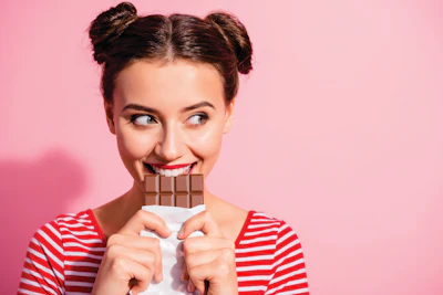 Chocolate bars are seeing inclusions of the salty notes from potato chips, as well as sesame, Thai ginger and creamy avocado.