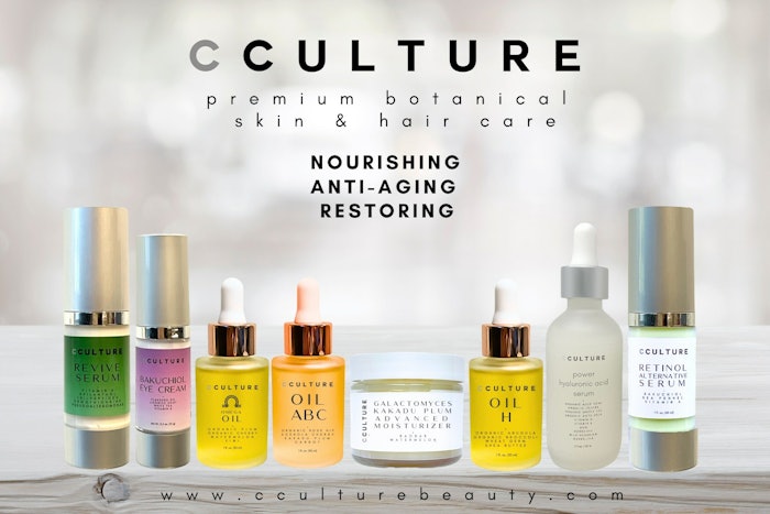 The collection is available at cculturebeauty.com.