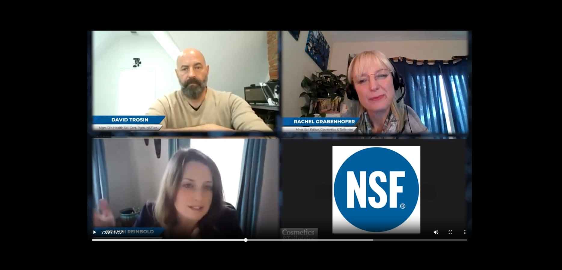 'I think the biggest game-changer about [MoCRA's] ... requirement for GMPs is how it changes what it means to be adulterated,' Brandi Reinbold, senior manager of global certification for NSF International, said in this sponsored videocast. Register now to watch and learn more. It's free.