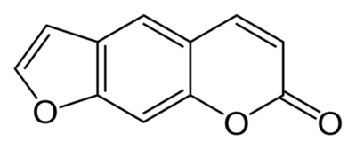 Figure 2a. Structure of psoralen