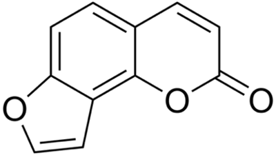 Figure 2 b. Structure of isopsoralen