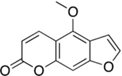 Figure 2c. Structure of 5-methoxypsoralen