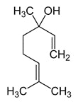 Figure 3b. Structure of linalool
