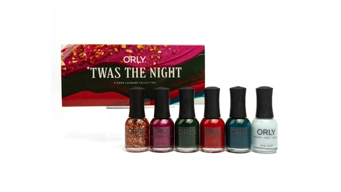 ORLY's Holiday 2023 Collection includes six polishes available as lacquers and gels.