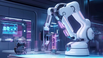 The lab runs with robots and artificial intelligence performing as much as 90% of the work. That, in turn, speeds up the process of discovery. *Depiction shown