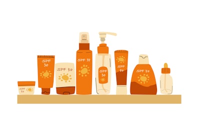 Brands are exploring different formats and textures for SPF products.