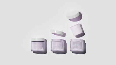 Lumson's Slim rechargeable glass jar in 50 ml format.