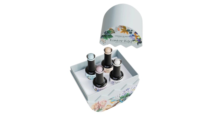 Filled with four limited edition soak-off gels, the intricate details of this one-of-a-kind box inspired from the Jane Austen's Era of timeless romance is even more satisfying then having a box of chocolate for Easter.