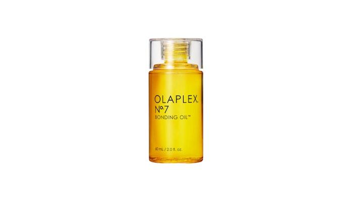 OLAPLEX No. 7 Bonding Oil protects from damage with their revolutionary bond-building technology along with frizz and heat protection for sleek, healthy-looking styles.