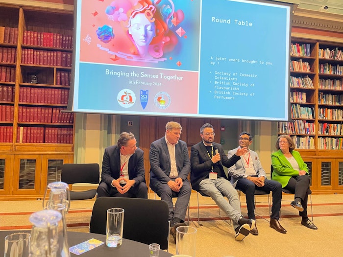 The Bringing the Senses Together event was split into three sessions followed by round table Q&A