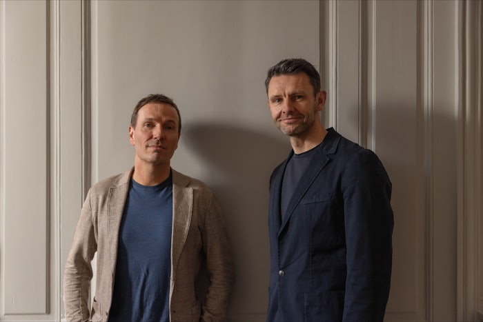 Hårklinikken founder Lars Skjøth and CEO Stuart Millar.