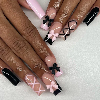 Balletcore Nails