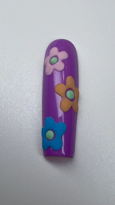 Groovy Puffy Flowers