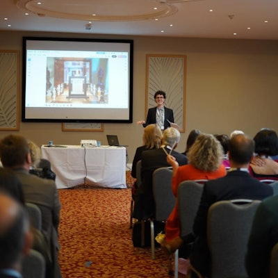 BSP's ODS welcomed keynote speaker, Nicola Pozzani, an award-winning fragrance creator and educator.