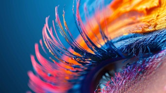 Per Spate, 'neon fake lashes' tags are up 26,647% week over week.