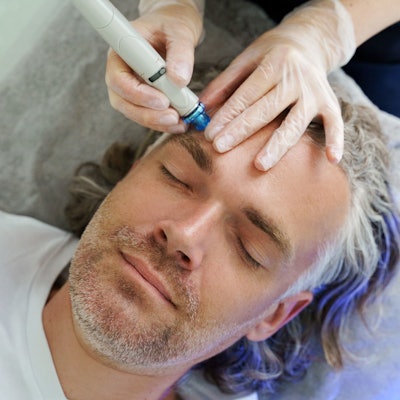 Hydrafacial treatment