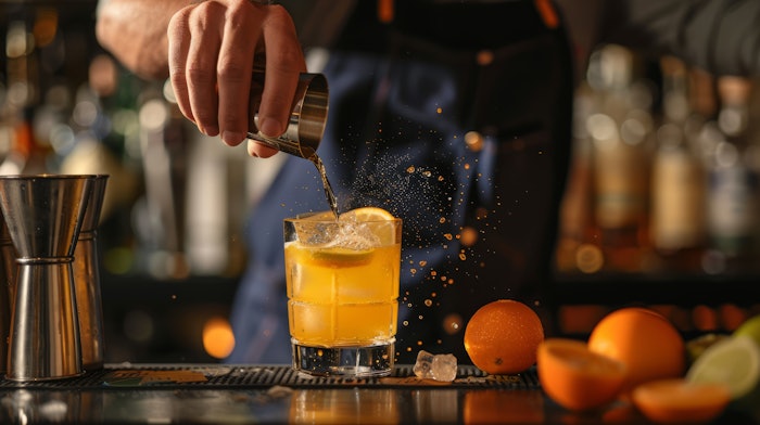 TreattZest Orange is described as a well-rounded orange aroma, with an aldehydic peely body, and juicy, floral top notes
