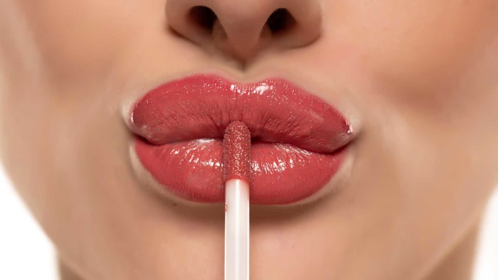 Kiss Lips Shiny Gloss Color Adobe Stock 502713027