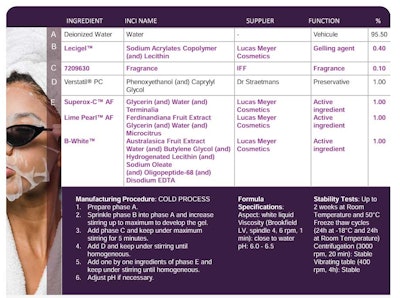 Lucas Meyer By Clariant Sheet Mask