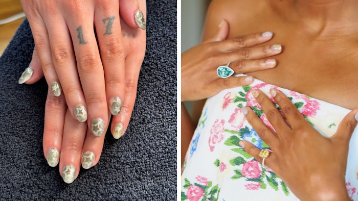 Nail Artists Eri Ishizu and Natalie Minerva created red carpet worthy looks on Halsey and Ayo Edebiri at their respective premieres.