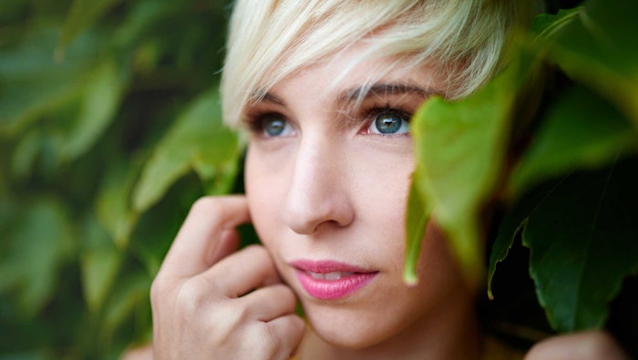 Woman Hidden Plants Thoughtful Happy Adobe Stock 142377452