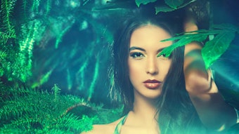 Woman Rainforest Green Adobe Stock 89226842