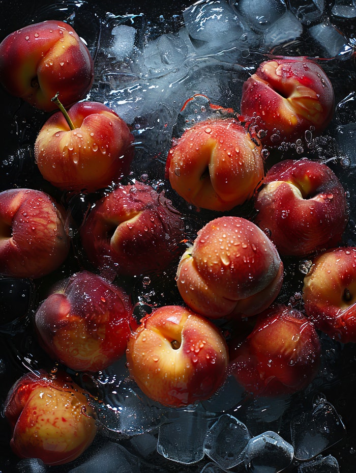 The nutty aspect of 3-octen-2-one reinforces an attractive aspect of the peach skin character.