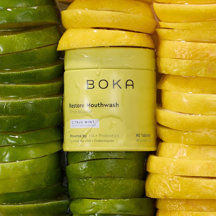 Boka Citrus Mint Mouthwash Tablets Immunity Tooth Care