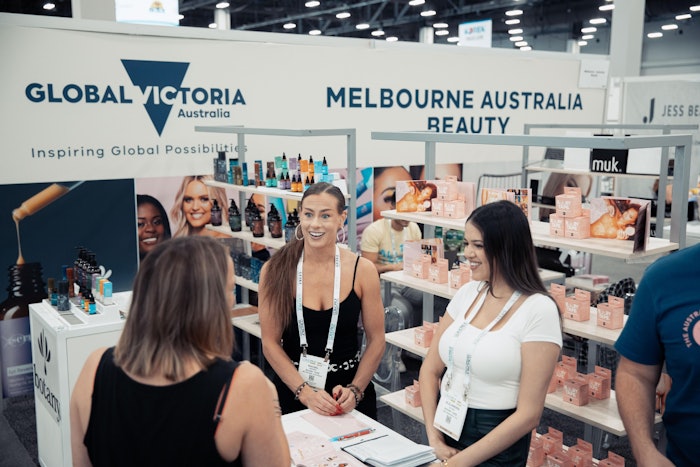 Booby Tape 'provides the all-in-one breast lift products that works for any bust size,' according to the brand, which was one of the Melbourne-based innovators featured at Cosmoprof North America 2024 in Las Vegas.