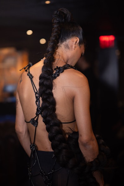 Sam Finger's Spring/Summer 2025 collection shown at New York Fashion Week was titled 'HEAT WAVE' and drew inspiration from several key themes.