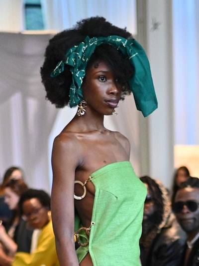 This style celebrates natural curls and volume, making it perfect for any model or client looking to embrace their texture.