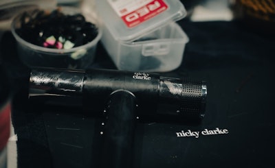 Nicky Clarke's AirStyle PRO at New York Fashion Week.