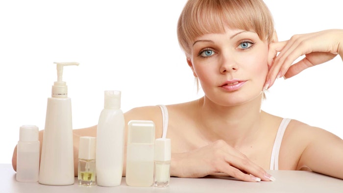 derm skin care concept caucasian woman skin care line general