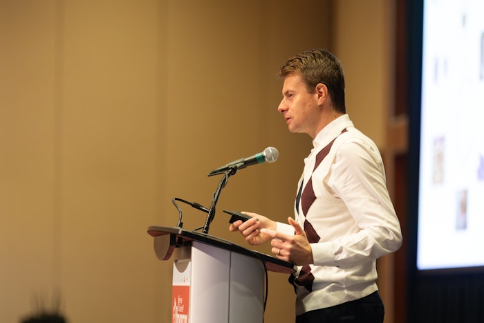 Andrea Albertino, Ph.D., recently took the stage at Flavorcon 2024 in Atlantic City, New Jersey to share his insights on chocolate pairings.