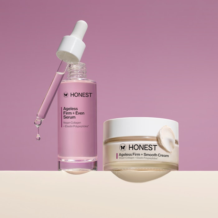 Ageless firm serum and cream from The Honest Company
