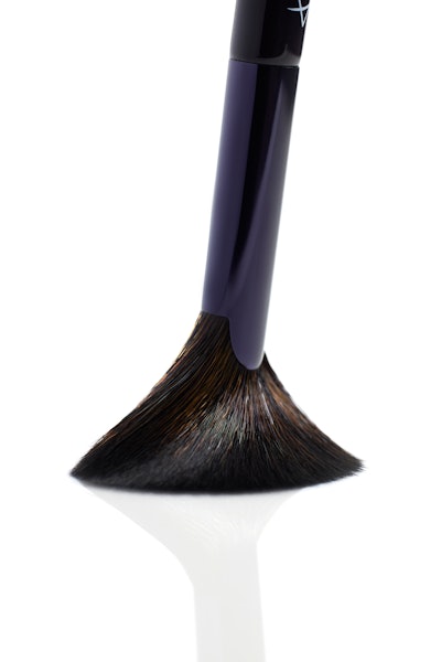 Anisa's Feathering Collection features a deep ferrule design that features a larger, denser brush head that delivers light and buildable coverage, enhanced product pickup and more control.