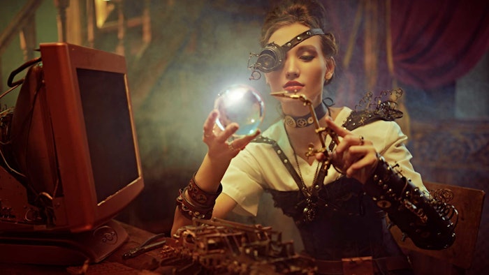 steampunk-scientist-in-lab-measuring-crystal-ball