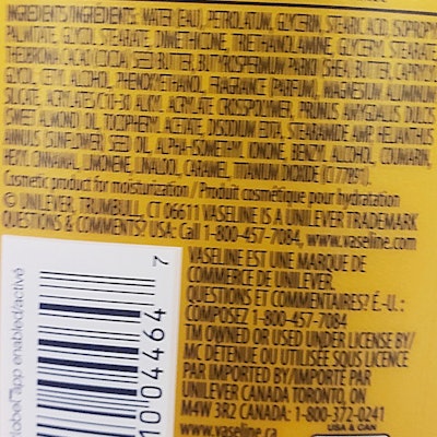 (see left for clearer ingredient listing)