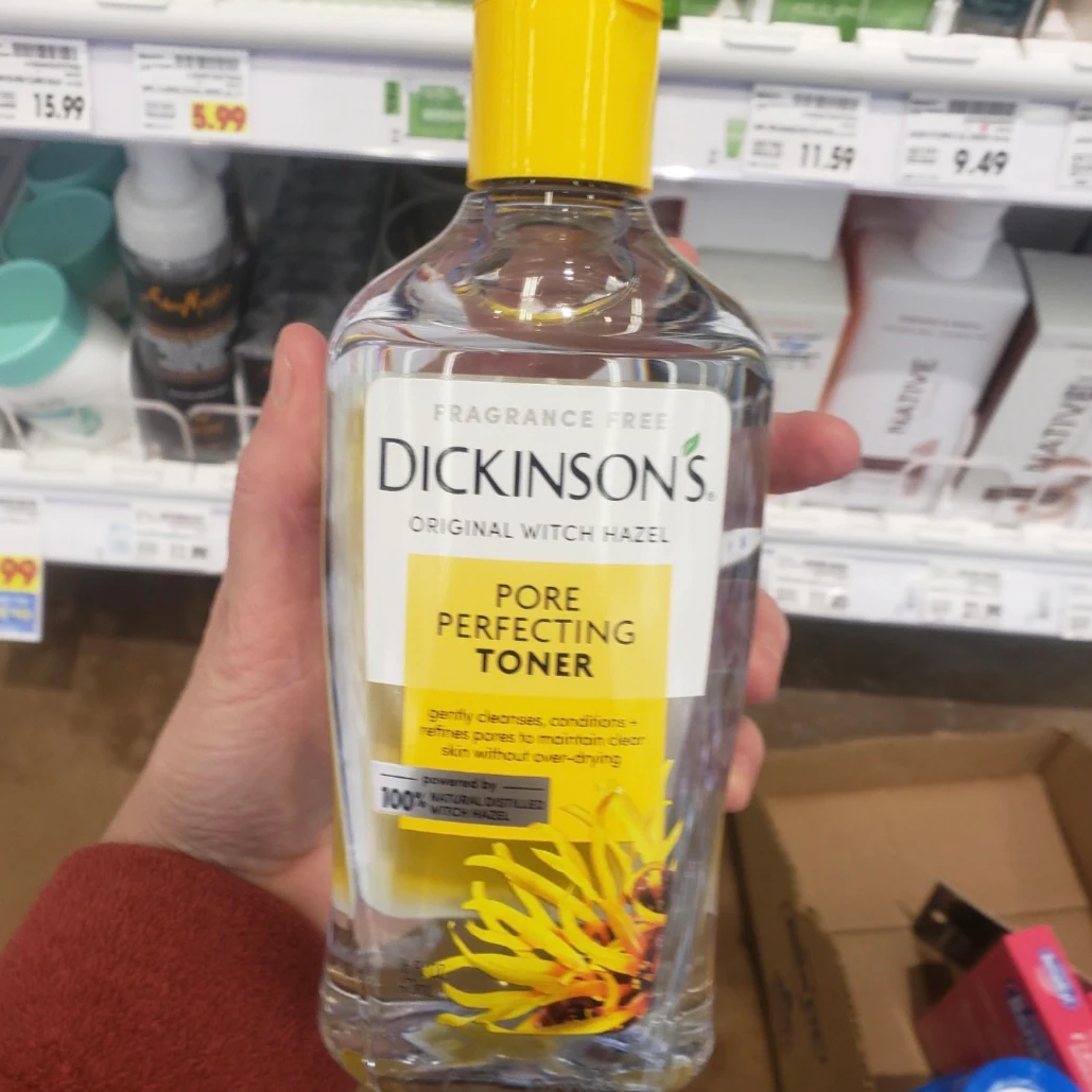 Product Spotlight: Dickinson’s Witch Hazel Pore Perfecting Toner Product Spotlight: Dickinson’s Witch Hazel Pore Perfecting Toner