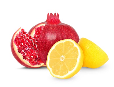 Lightmony is described as a powerful combination of pomegranate and lemon botanical extracts, inspired by the Korean trend of 'glass skin,' that imparts a healthy and balanced glow.