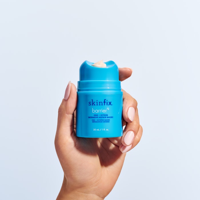 Skinfix has just launched its newest product, the Barrier+ Exo + Ectoin Intensive Repair Baume ($69), now available at Sephora.