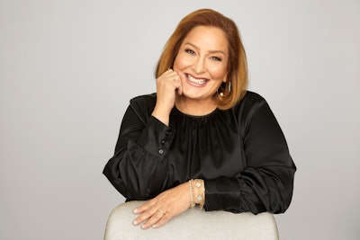 Brands like Bliss and Laura Geller Beauty (both owned by AS Beauty) are leading the charge in embracing aging with confidence, authenticity, and humor, proving that beauty doesn’t have an expiration date. Pictured is Laura Geller, founder of the eponymous brand.