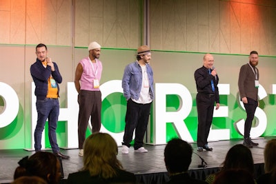 Speakers on stage at the Phorest Salon Software Salon Owners Summit