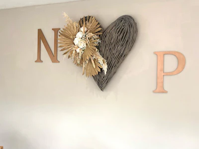 Wall decor at Nail Perfection by Natalie