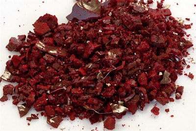 'The toughest challenge in replicating carmine was discovering what was poorly understood and the complex chemical events that happen within the beetle, namely several biosynthetic steps which were the biggest mystery,' says Joshua Britton, founder of Debut.